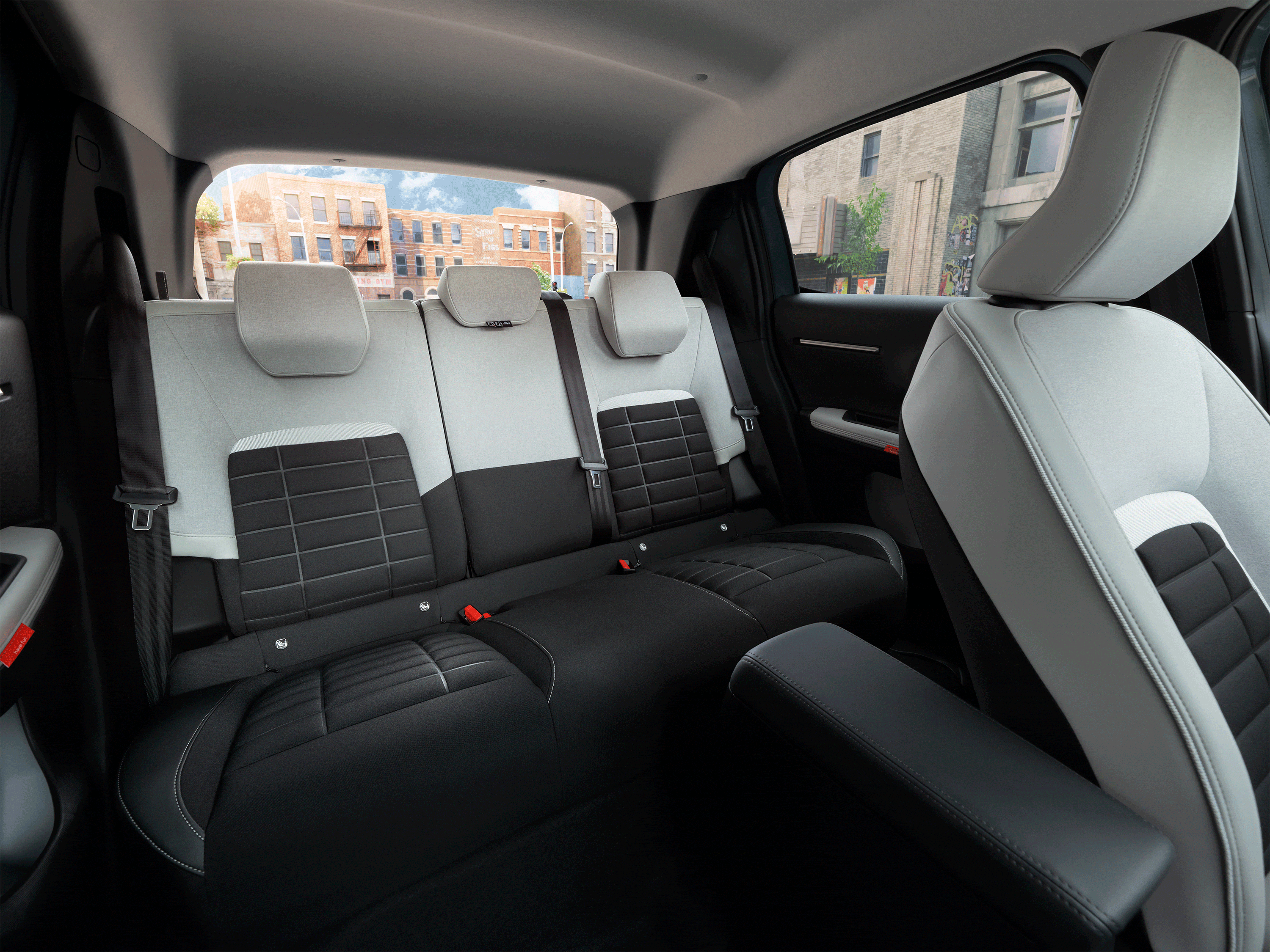 Interior view of Citroën C3 compact car highlighting seat comfort adjustments for smoother, affordable everyday mobility.