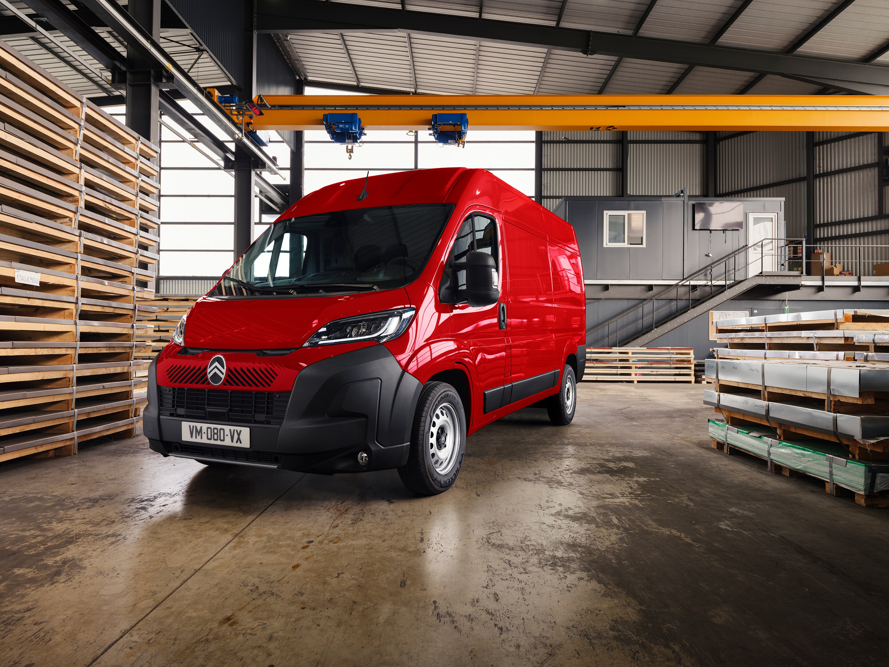 New ë-Jumper van parked
